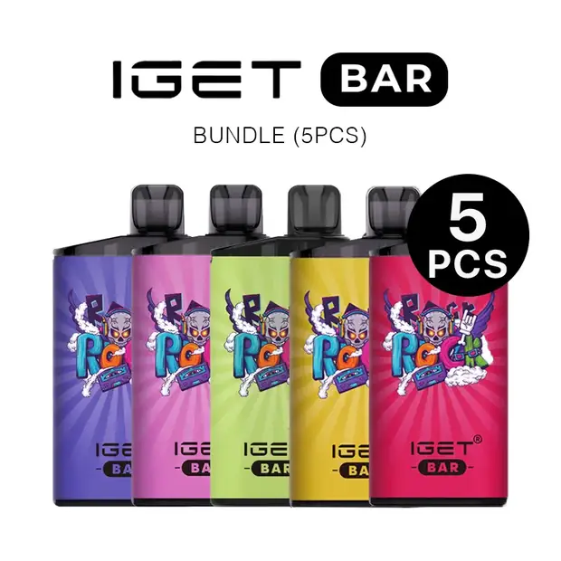 IGET Bar Bundle (5PCS) IGET Bar — buy IGET vape online in Australia