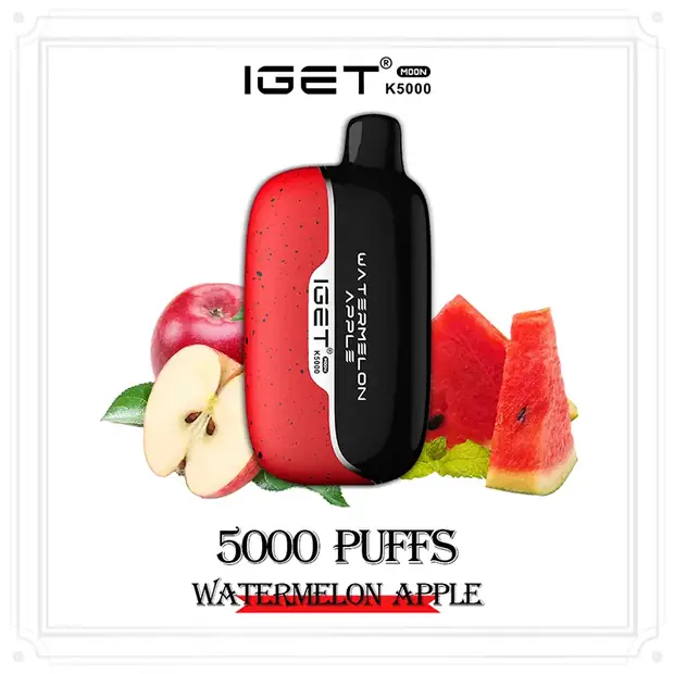 Watermelon Apple – IGET Moon 5000 Puffs IGET Moon — buy IGET vape online in Australia